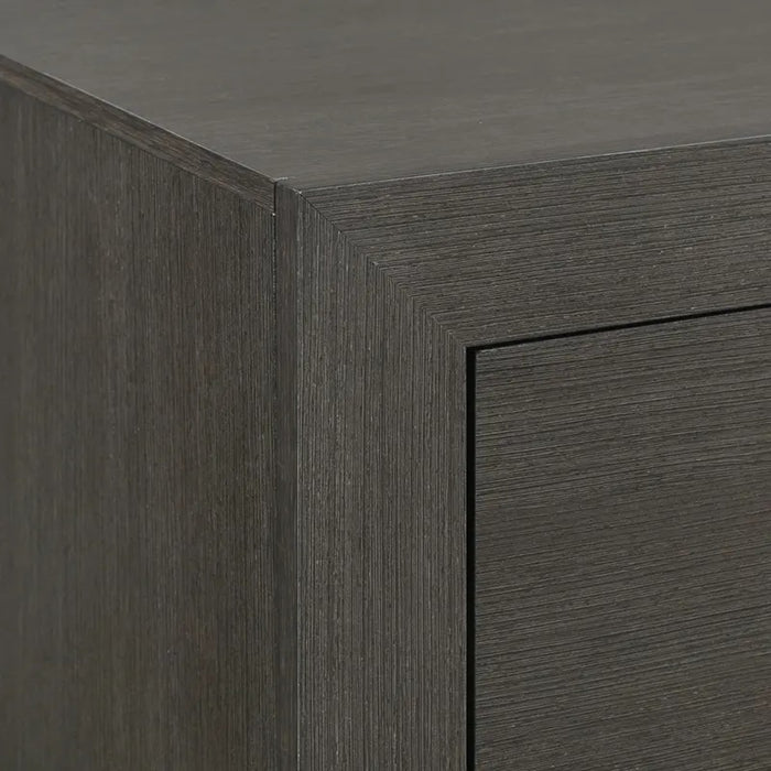 Elements International Sasha Chest in Charcoal - Vida Furniture (Laredo,TX)
