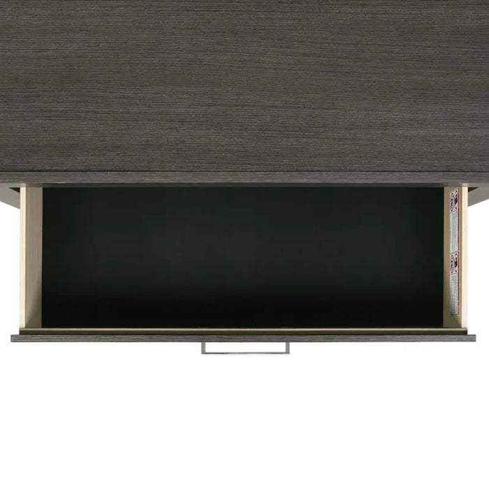 Elements International Sasha Dresser in Charcoal - Vida Furniture (Laredo,TX)