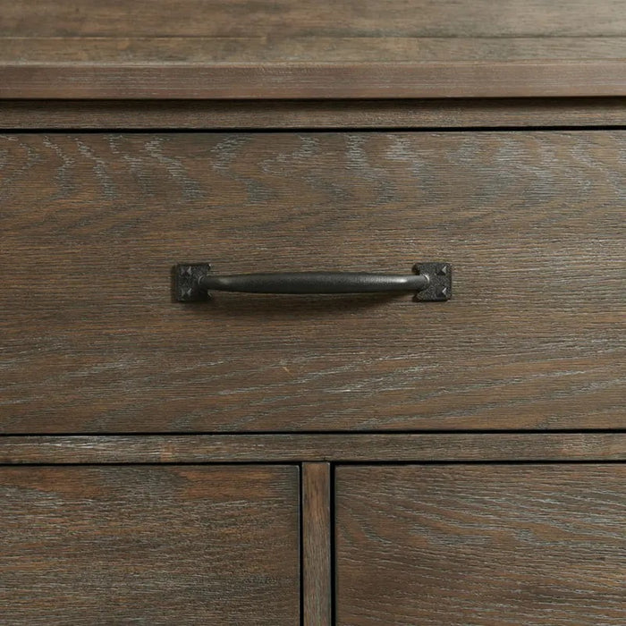 Elements International Scott Chest in Dark - Vida Furniture (Laredo,TX)