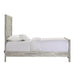 Elements International Ellen Queen Panel Bed in White - Vida Furniture (Laredo,TX)