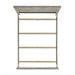 Elements International Ellen Full Panel Bed in White - Vida Furniture (Laredo,TX)