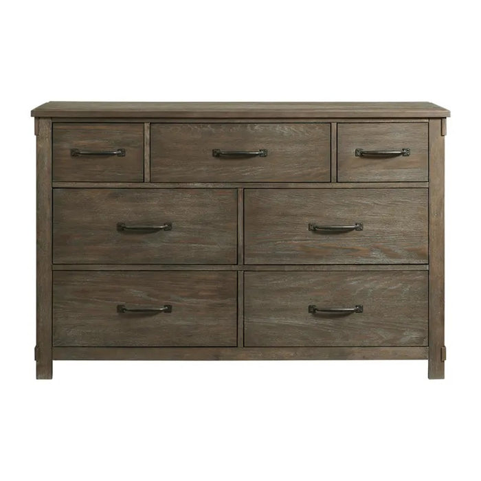 Elements International Scott Dresser in Dark - Vida Furniture (Laredo,TX)