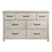 Elements International Scott Dresser in White - Vida Furniture (Laredo,TX)