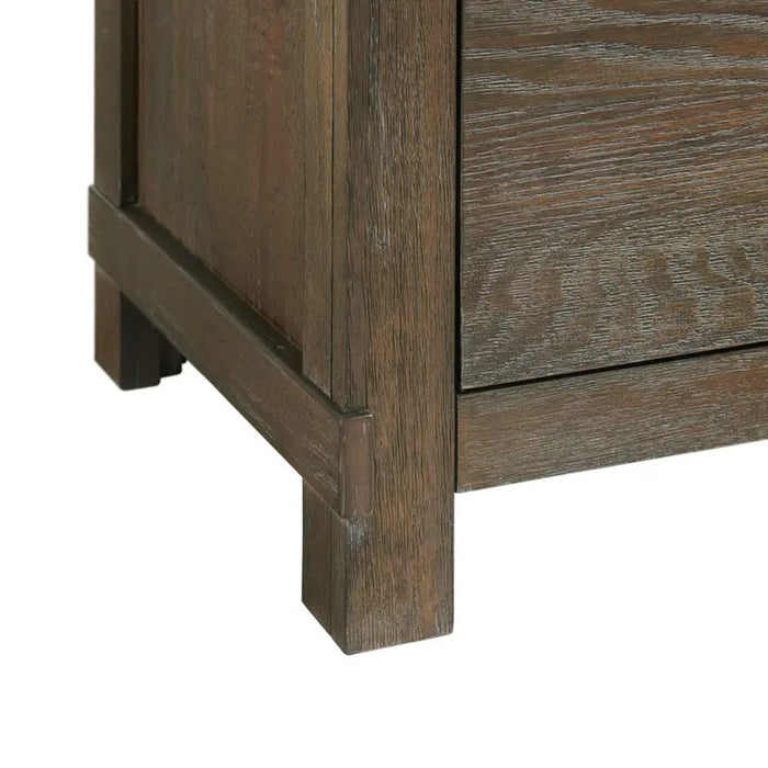 Elements International Scott Dresser in Dark - Vida Furniture (Laredo,TX)
