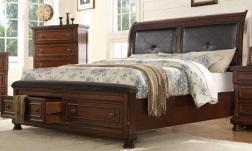 Galaxy Home Austin King Storage Bed in Dark Walnut GHF-808857715722 - Vida Furniture (Laredo,TX)
