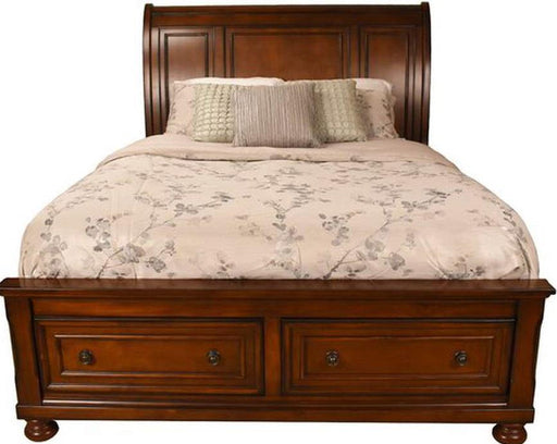 Galaxy Home Baltimore King Storage Bed in Dark Walnut GHF-808857551764 - Vida Furniture (Laredo,TX)