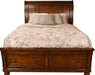Galaxy Home Baltimore King Storage Bed in Dark Walnut GHF-808857551764 - Vida Furniture (Laredo,TX)
