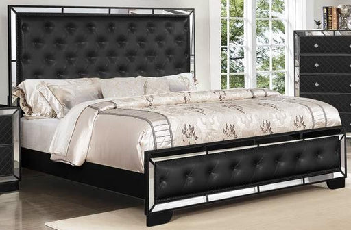 Galaxy Home Madison Full Panel Bed in Black GHF-808857705341 - Vida Furniture (Laredo,TX)