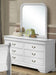 Galaxy Home Louis Phillipe 6 Drawer Dresser in White GHF-808857521040 - Vida Furniture (Laredo,TX)