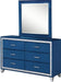 Galaxy Home Sapphire 6 Drawer Dresser in Navy GHF-808857948359 - Vida Furniture (Laredo,TX)