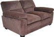 Galaxy Home Maxx Loveseat in Brown GHF-808857563484 - Vida Furniture (Laredo,TX)