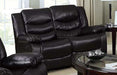 Galaxy Home Paco Recliner Loveseat in Espresso GHF-808857650986 - Vida Furniture (Laredo,TX)
