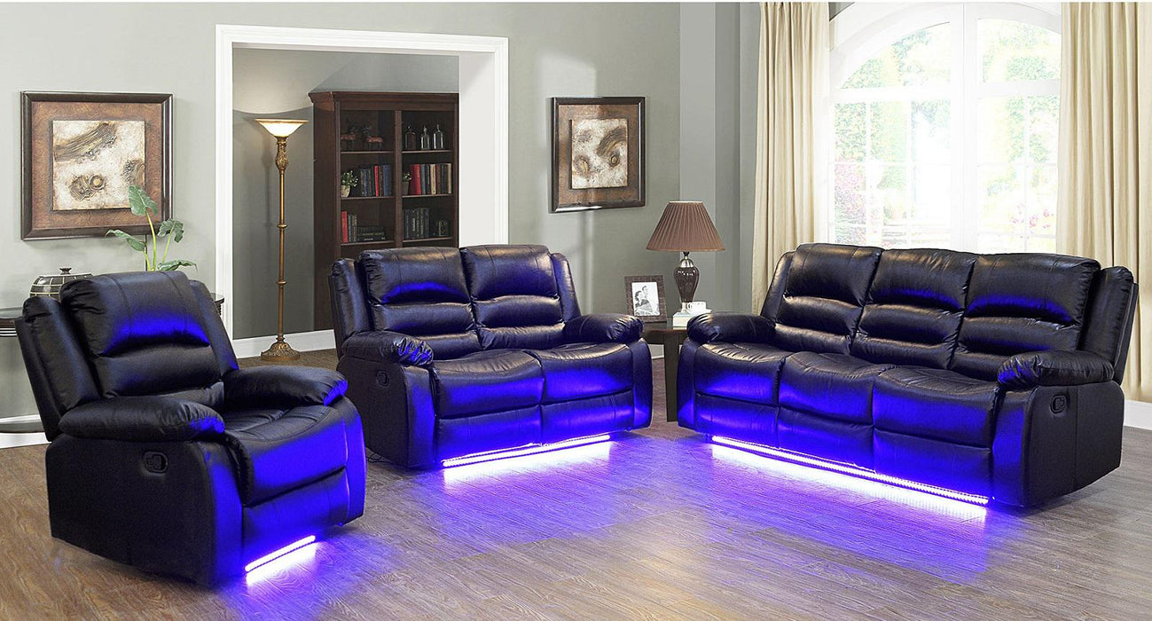 Galaxy Home Soho Reclining Loveseat in Espresso GHF-808857924650 - Vida Furniture (Laredo,TX)