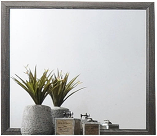 Galaxy Home Hudson Mirror in Foil Grey GHF-808857660121 - Vida Furniture (Laredo,TX)