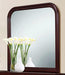 Galaxy Home Louis Phillipe Mirror in Cherry GHF-808857873712 - Vida Furniture (Laredo,TX)