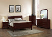 Galaxy Home Louis Phillipe Mirror in Cherry GHF-808857873712 - Vida Furniture (Laredo,TX)