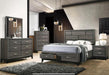 Galaxy Home Hudson 2 Drawer Nightstand in Foil Grey GHF-808857696809 - Vida Furniture (Laredo,TX)