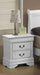 Galaxy Home Louis Phillipe 2 Drawer Nightstand in White GHF-808857603500 - Vida Furniture (Laredo,TX)