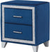 Galaxy Home Sapphire 2 Drawer Nightstand in Navy GHF-808857953377 - Vida Furniture (Laredo,TX)