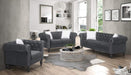 Galaxy Home Emma Sofa in Gray GHF-808857639011 - Vida Furniture (Laredo,TX)