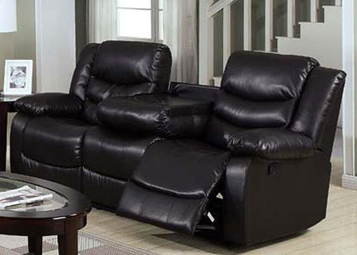 Galaxy Home Paco Recliner Sofa in Espresso GHF-808857674265 - Vida Furniture (Laredo,TX)