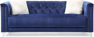 Galaxy Home Russell Sofa in Navy GHF-733569252145 - Vida Furniture (Laredo,TX)