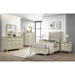Elements International Gianna Youth Open Nightstand in White - Vida Furniture (Laredo,TX)