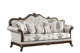 Galaxy Home Gloria Sofa in White - Vida Furniture (Laredo,TX)