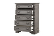 Galaxy Home Grace Chest in Gray - Vida Furniture (Laredo,TX)