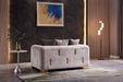 Galaxy Home Impreza Loveseat in Cream - Vida Furniture (Laredo,TX)