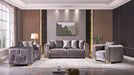 Galaxy Home Impreza Chair in Gray - Vida Furniture (Laredo,TX)