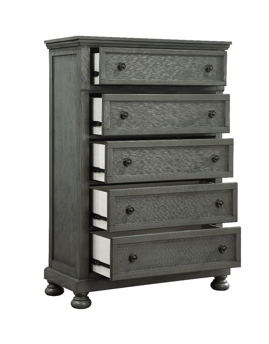 Galaxy Home Jackson Chest in Gray - Vida Furniture (Laredo,TX)