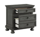 Galaxy Home Jackson Nightstand Gray - Vida Furniture (Laredo,TX)