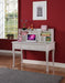 Elements International Jesse Hutch in White - Vida Furniture (Laredo,TX)