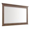 Elements International Jolene Mirror in Grey - Vida Furniture (Laredo,TX)