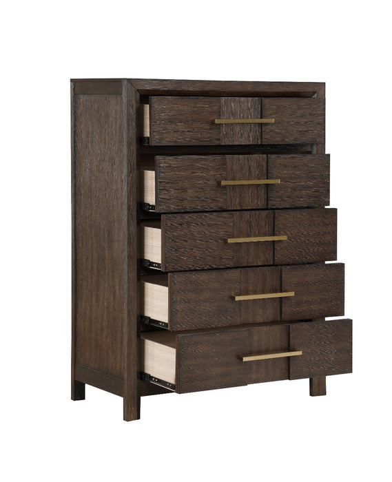 Galaxy Home Kenzo Chest in Brown - Vida Furniture (Laredo,TX)