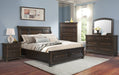 Elements International Kingston 7 Drawers Dresser in Walnut - Vida Furniture (Laredo,TX)