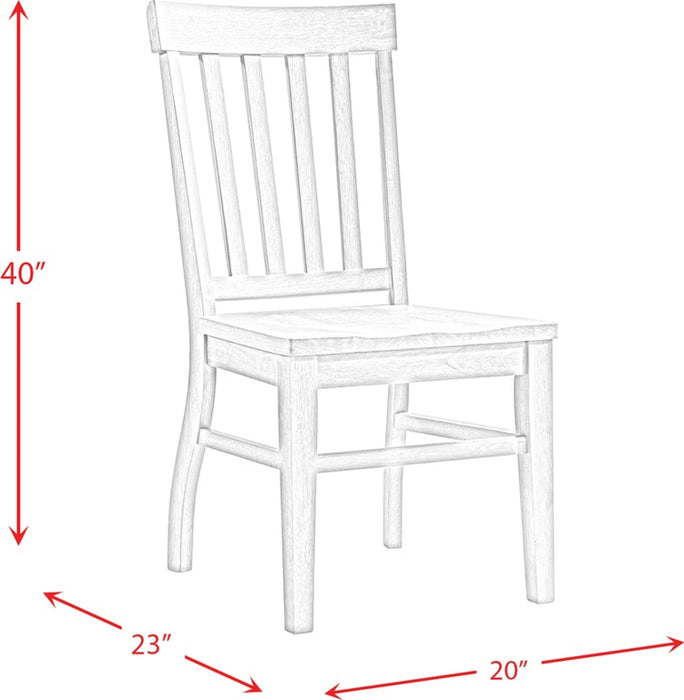 Elements International Lakeview Side Chair (Set of 2) in Natural CDLW100DTC - Vida Furniture (Laredo,TX)
