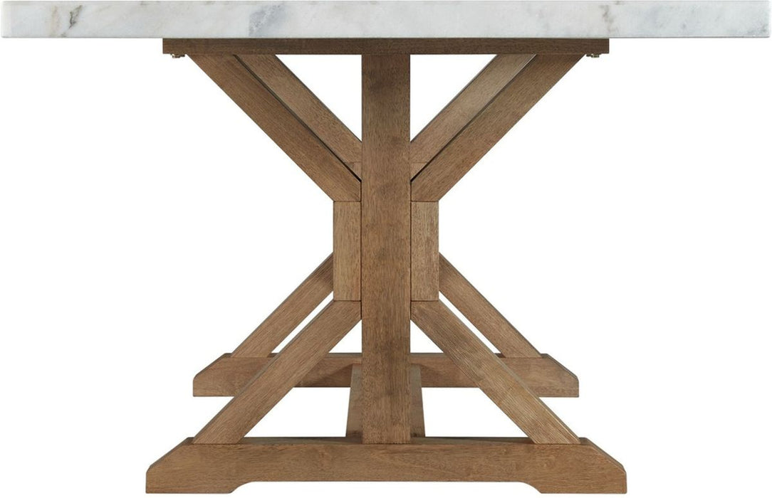 Elements International Lakeview Rectangular Dining Table in Natural CDLW100DTC - Vida Furniture (Laredo,TX)