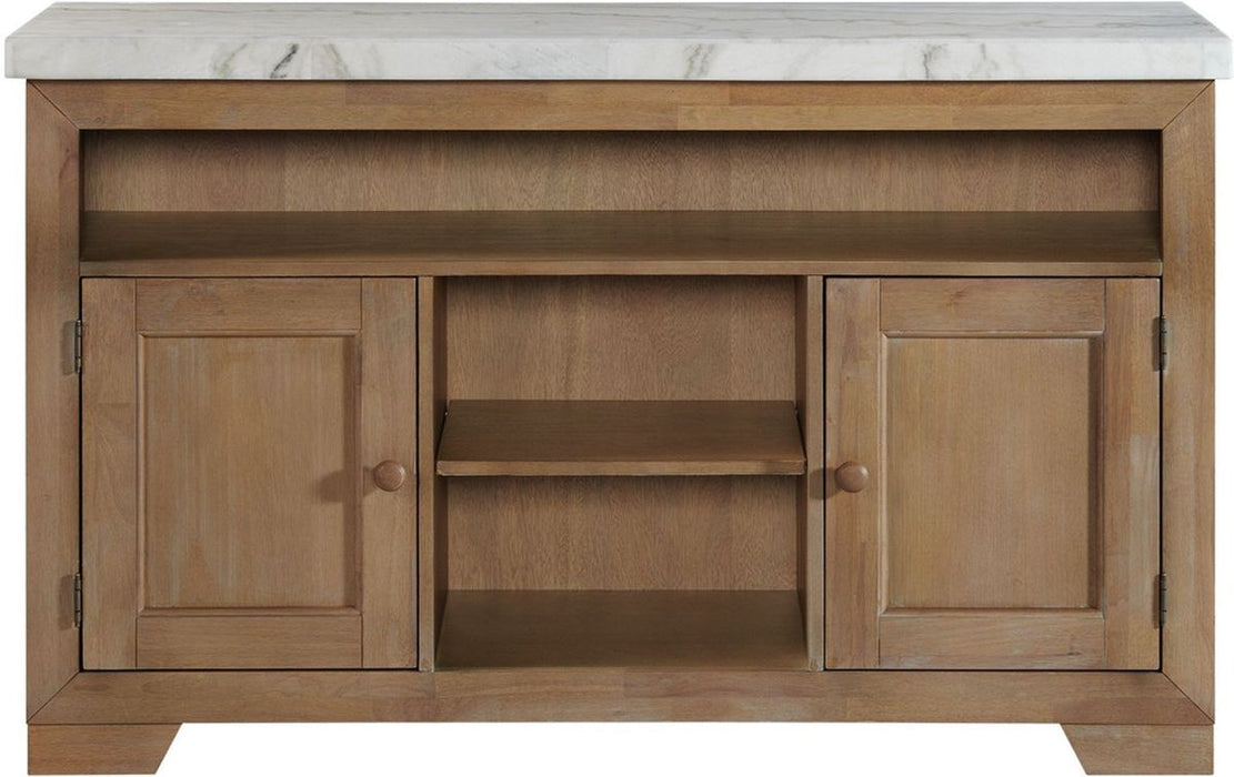 Elements International Lakeview Server in Natural - Vida Furniture (Laredo,TX)