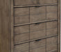 Elements International Logic Chest in Rustic Grey - Vida Furniture (Laredo,TX)