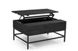 Galaxy Home T1105-10 Coffee Table in Black - Vida Furniture (Laredo,TX)