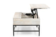 Galaxy Home T1105-15 Coffee Table in White - Vida Furniture (Laredo,TX)