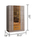 Galaxy Home Lorenzo Chest in Gray - Vida Furniture (Laredo,TX)