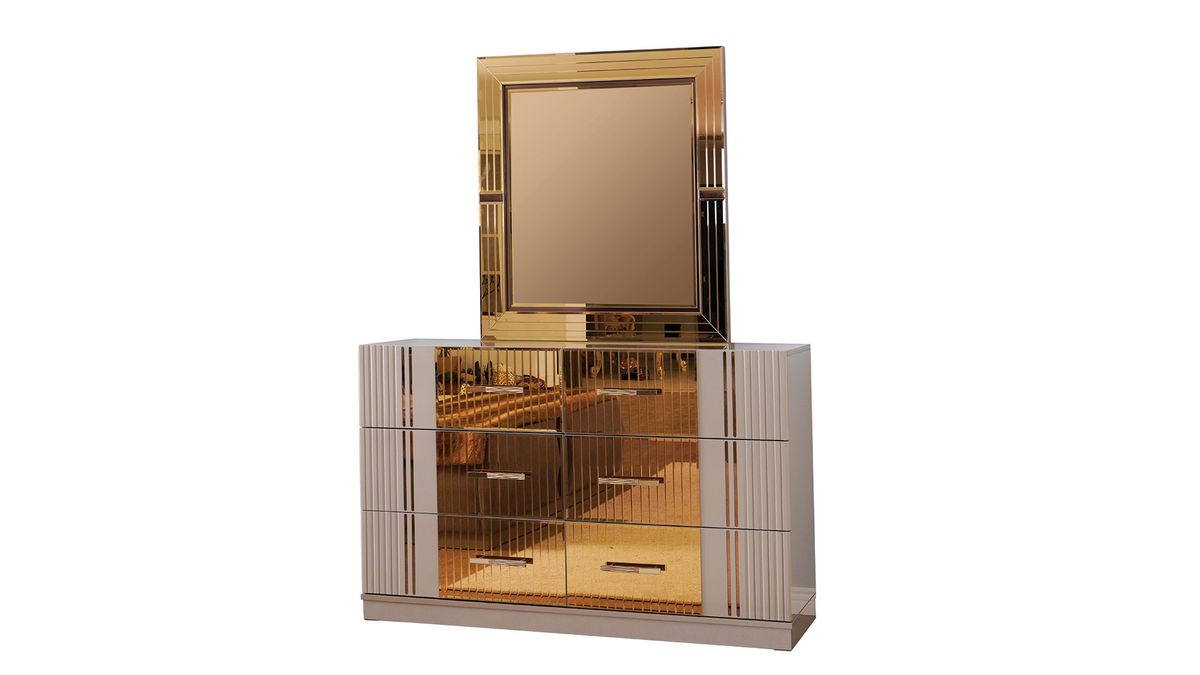 Galaxy Home Lorenzo Dresser River in Sand - Vida Furniture (Laredo,TX)