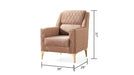 Galaxy Home Luna Chair in Copper - Vida Furniture (Laredo,TX)