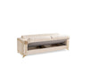 Galaxy Home Luna Sleeper Sofa in Ivory - Vida Furniture (Laredo,TX)