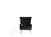 Galaxy Home Lust Chair in Black - Vida Furniture (Laredo,TX)