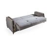 Galaxy Home Lust Sleeper Sofa in Taupe - Vida Furniture (Laredo,TX)