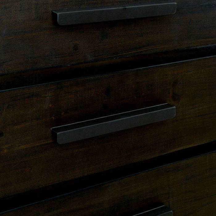 Elements International Magnum Chest in Grey - Vida Furniture (Laredo,TX)